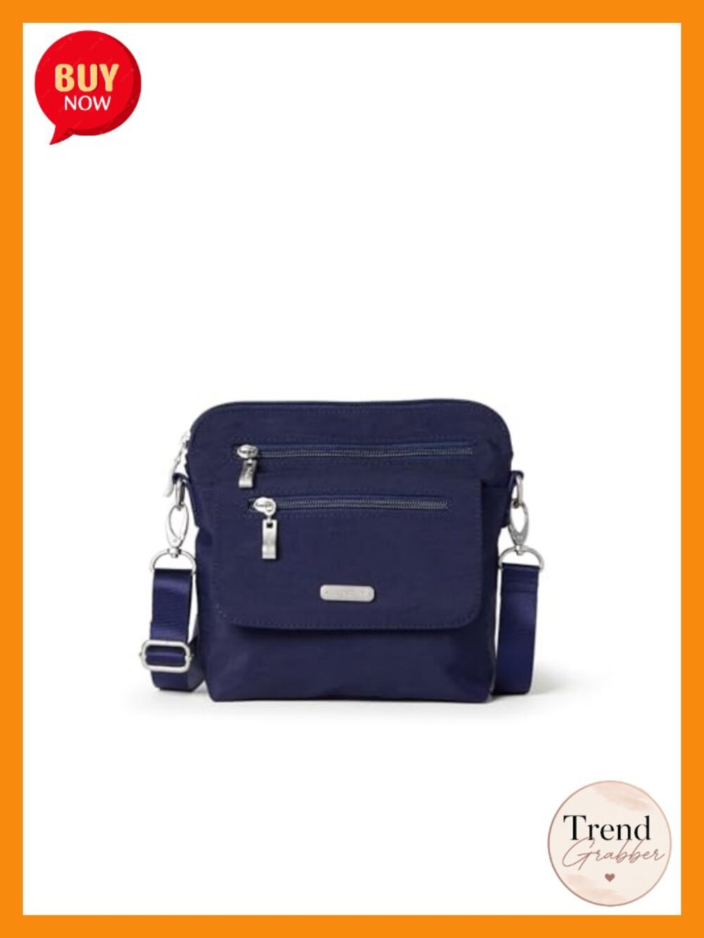 Baggallini Crossbody Bag RFID Protected Medium Travel Handbag